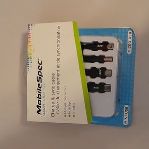 Mobile Spec Charge & Sync Cables